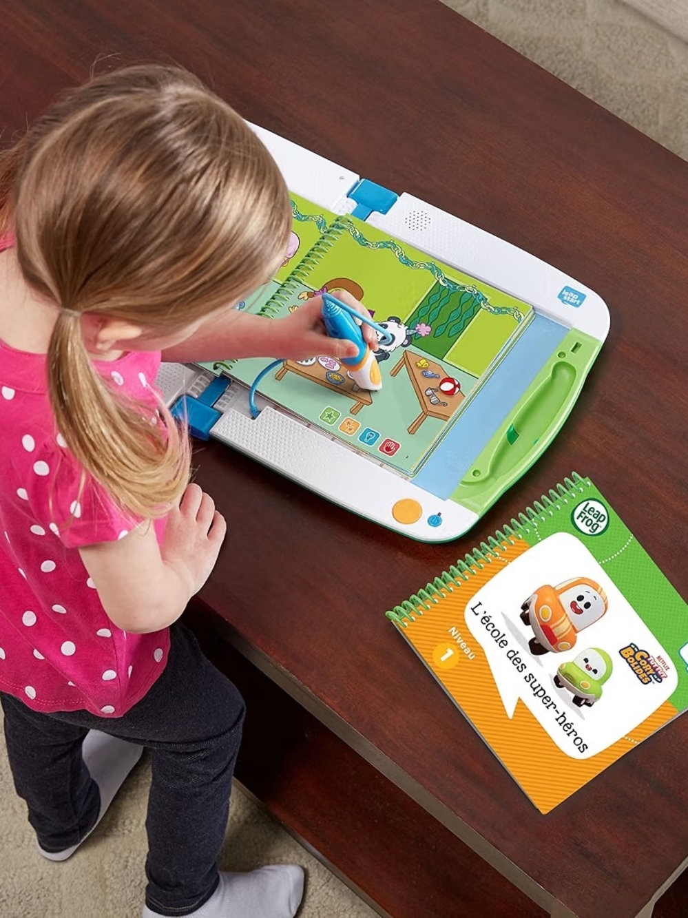 LeapFrog Interactive Learning Pad - White, Green, Blue